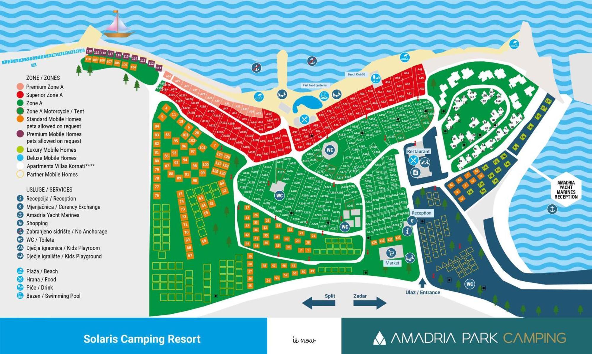 Amadria Park Apartments シベニク エクステリア 写真